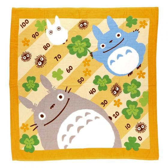 Mein Nachbar Totoro Kuscheldecke Klee 90x90 cm