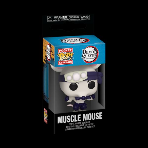 Demon Slayer Kimetsu no Yaiba Funko POP! Vinyl Schlüsselanhänger 4 cm Muscle Mouse