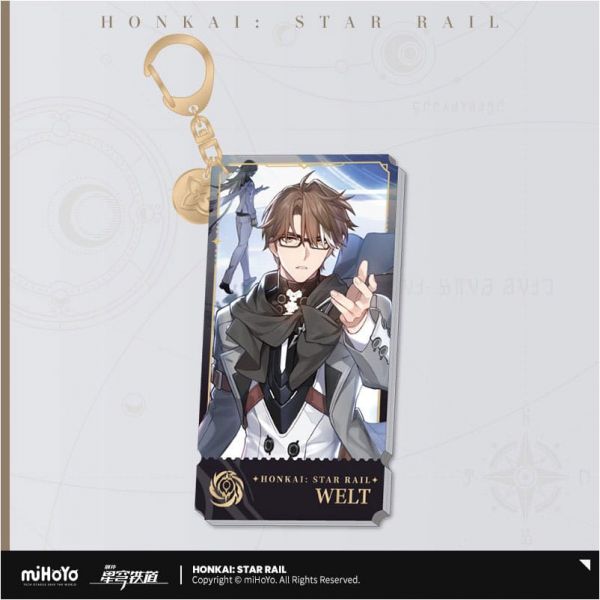 Honkai: Star Rail Charakter Schlüsselanhänger Welt 9cm