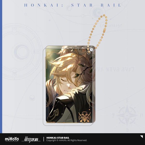 Honkai: Star Rail Light Cone Acryl Schlüsselanhänger Yanqing Sleep like the Dead 4 cm