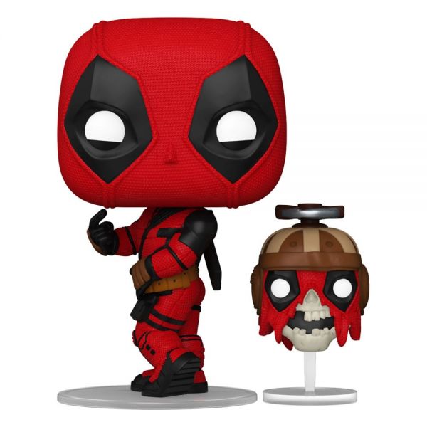Deadpool 3 Funko POP & Buddy! Vinyl Figur Deadpool w/Headpool 9 cm