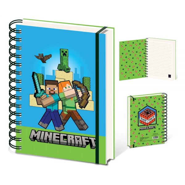 Minecraft Wiro Notizbuch A5