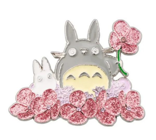 Mein Nachbar Totoro Metallbrosche kleiner und großer Totoro