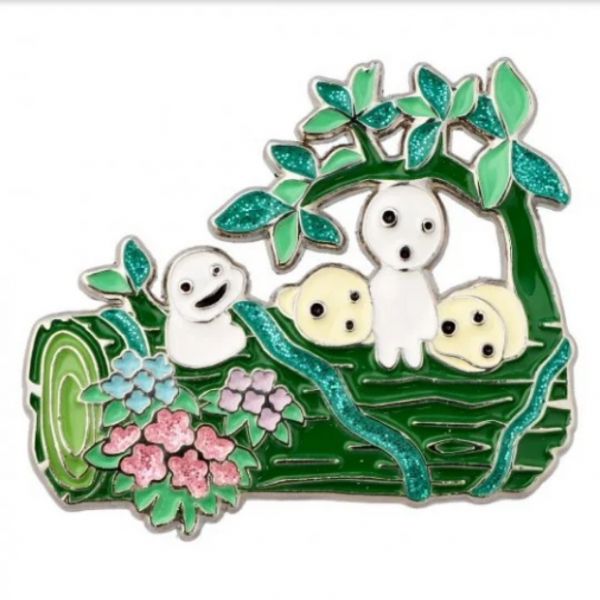 Prinzessin Mononoke Metallbrosche Baumgeister