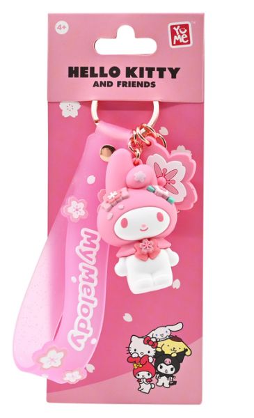 Sanrio Sakura Series Schlüsselanhänger Hello Kitty and Friends My Melody