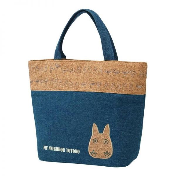 Mein Nachbar Totoro Lunch Bag Kork & Denim Style