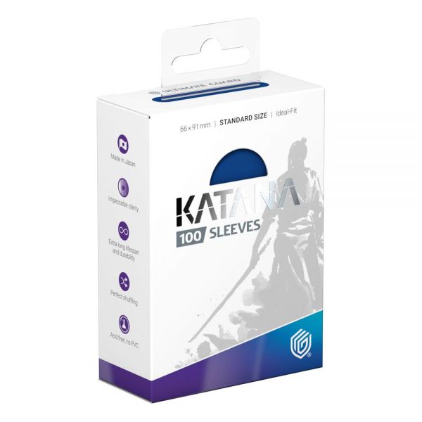 Ultimate Guard Katana Hüllen Standardgröße Blue Bird (100)