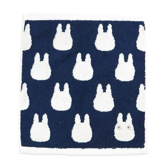 Mein Nachbar Totoro Handtuch Silhouette Totoro weiß 33x36cm