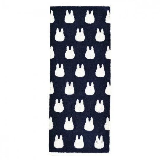 Mein Nachbar Totoro Handtuch Silhouette Totoro Weiß 33x80cm