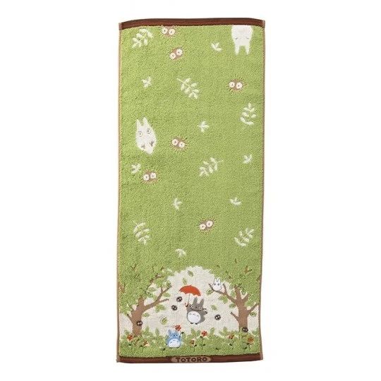 Mein Nachbar Totoro Handtuch Totoro Schatten der Bäume 34x80cm