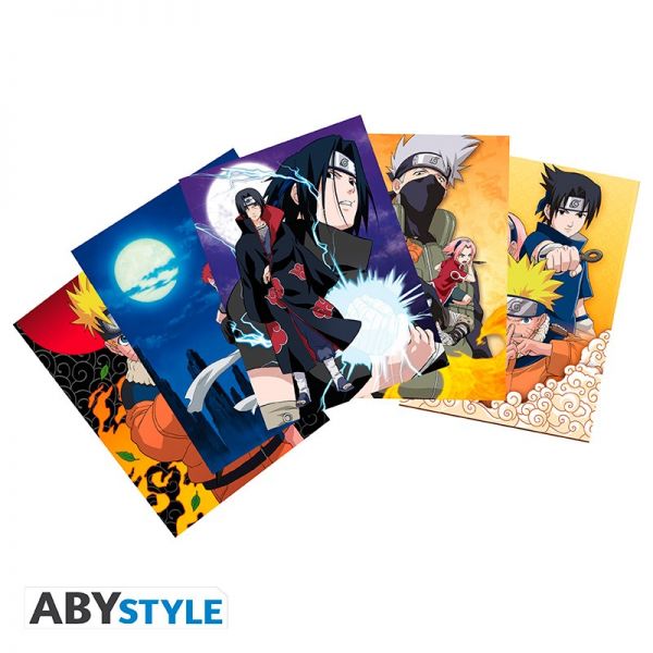 Naruto Postkarten Set