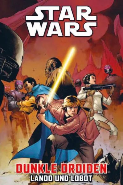 Star Wars Comics Dunkle Droiden II Lando und Lobot