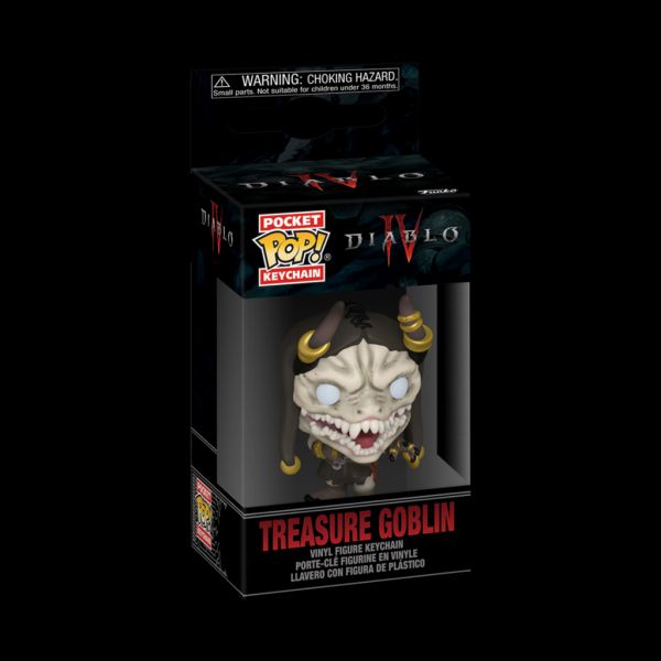 Diablo 4 Funko POP! Vinyl Schlüsselanhänger 4 cm Treasure Goblin