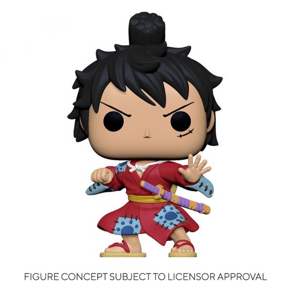 One Piece Funko POP! Animation Vinyl Figur Luffy in Kimono 9 cm