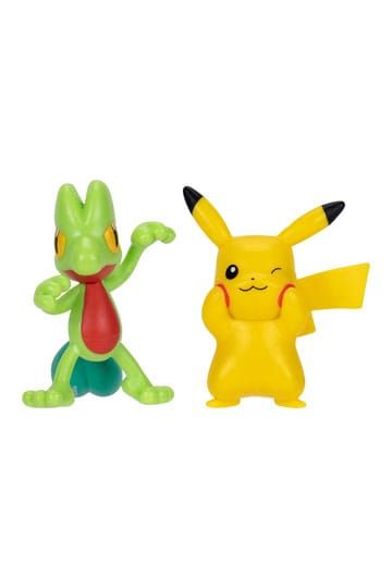 Pokémon First Partner Battle Figuren 2er-Pack Geckarbor & Pikachu #8