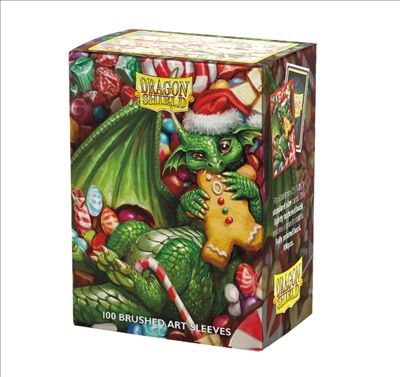 Dragon Shield Brushed Art Hüllen Christmas 2024 Standardgröße (100 Stück)