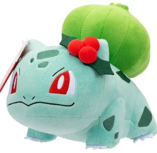 Pokémon Plüschfigur Bisasam with Red Tinsel 20 cm