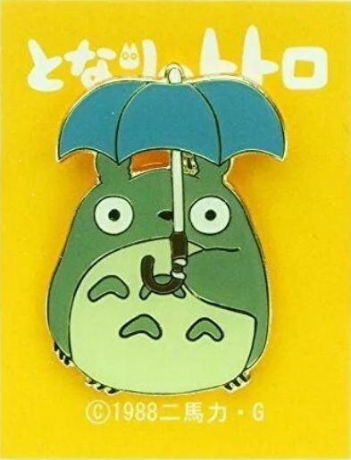 Mein Nachbar Totoro Pin Totoro mit Regenschirm