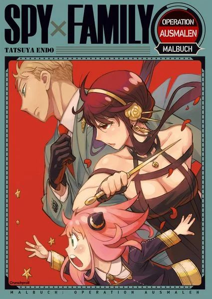 Spy x Family Malbuch