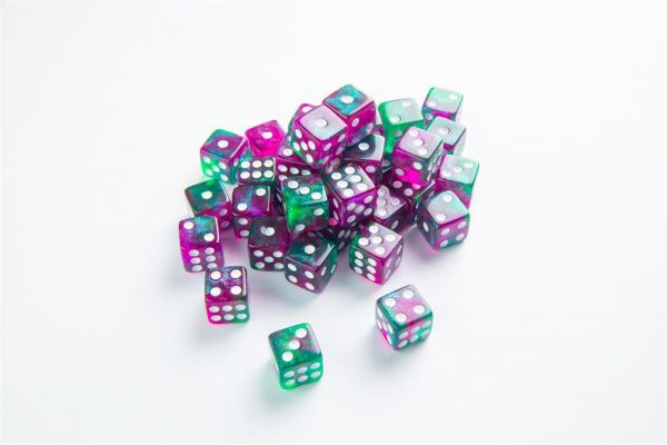 Gamegenic Galaxy Series D6 Würfel-Set Aurora 12 mm (36 Stück)