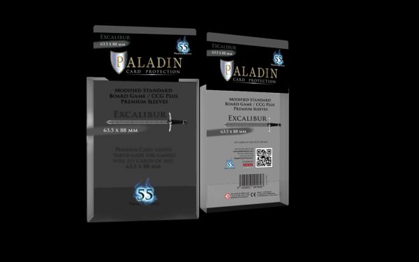 Paladin Hüllen Excalibur Premium Standard 63,5x88mm (55 Stück)