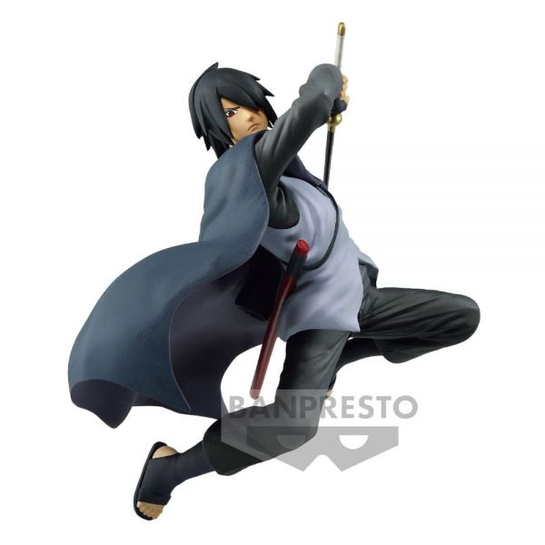 Naruto Boruto Next Generations Vibration Stars PVC Statue Sasuke Uchiha 13 cm