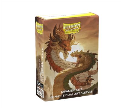 Dragon Shield Dual Matte Art Hüllen japanische Größe Wood Snake 2025 (60 Stück)