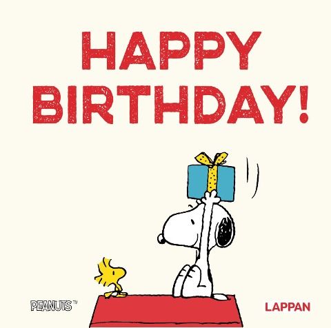 Peanuts Geschenkbuch Happy Birthday!