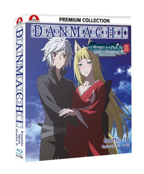 DanMachi Familia Myth 2.Staffel Gesamtausgabe Blu-ray