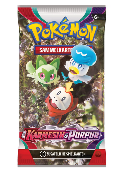 Pokémon Karmesin & Purpur 01 Booster