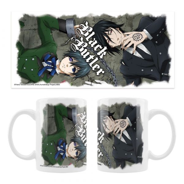 Black Butler Keramiktasse Ciel und Sebastian