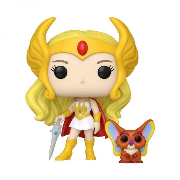 Masters of the Universe Funko POP! & Buddy Vinyl Figur She-Ra w/Kowl 9 cm