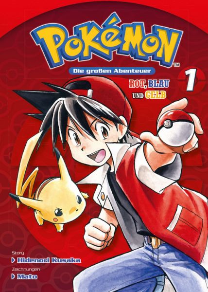 Pokémon Die großen Abenteuer: Rot, Blau und Gelb 01