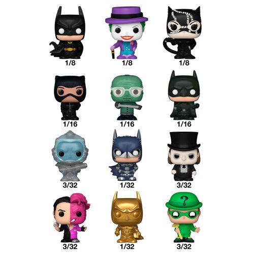 Batman 85th Anniversary Bitty POP! Blind Vinyl Figur 2,5 cm