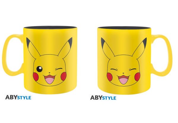 Pokemon Tasse 460 ml Pikachus Gesicht