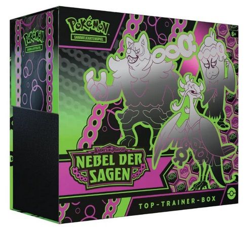 Pokémon Karmesin & Purpur 06.5 Nebel der Sagen Top-Trainer-Box