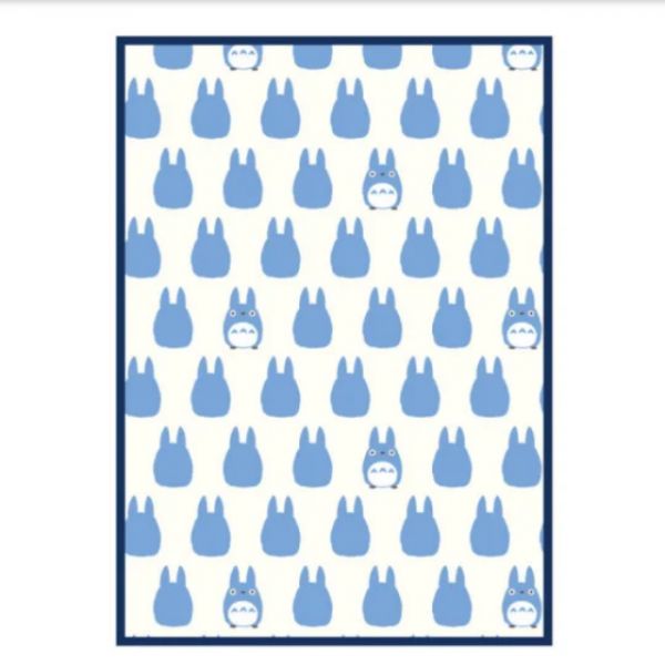 Mein Nachbar Totoro Tagesdecke Silhouette Totoro Blau 100x140 cm
