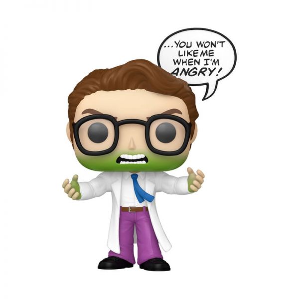 Marvel Comics Funko POP! Marvel Vinyl Figur Bruce Banner(Don't Make me Angry) 9 cm