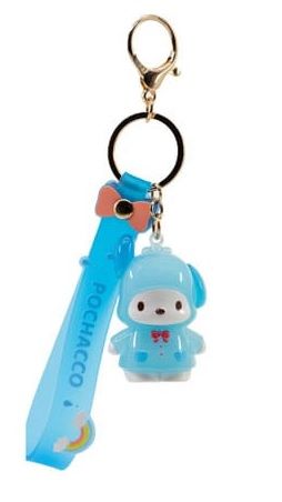 Sanrio Raincoat Series Schlüsselanhänger Hello Kitty and Friends Pochacco