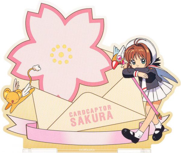 Cardcaptor Sakura Acryl Stiftehalter 25th Anniversary School Uniform 13 cm