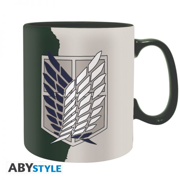 Attack on Titan Tasse 460ml Emblem