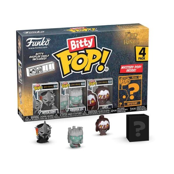 Der Herr der Ringe Bitty Funko POP! Vinyl Figuren 4er-Pack Witch King 2,5 cm