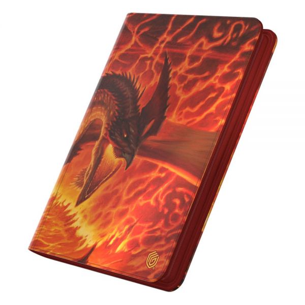 Ultimate Guard Zipfolio 360 Xenoskin Magic The Gathering Tarkir Dragonstorm Magmatic Hellkite