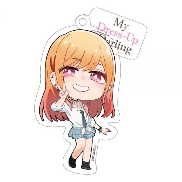 My Dress-Up Darling Acryl Schlüsselanhänger Marin Chibi Style 8cm