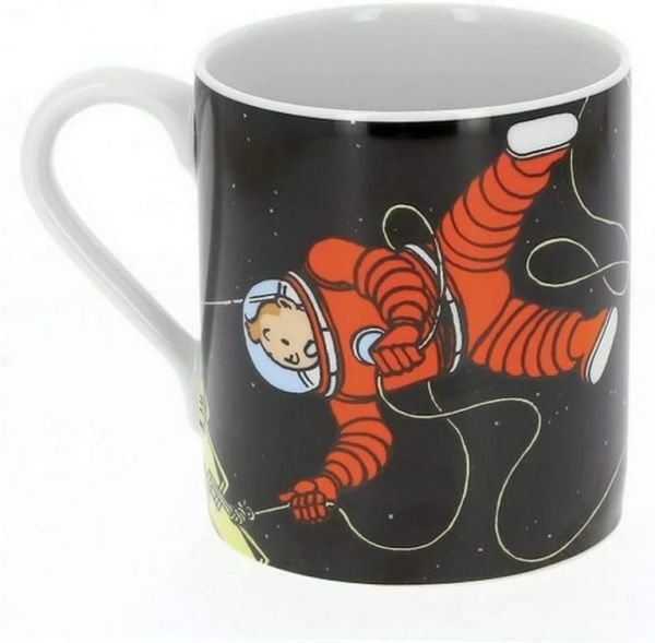 Tim und Struppi Tasse Tim & Haddock Weltraumspaziergang