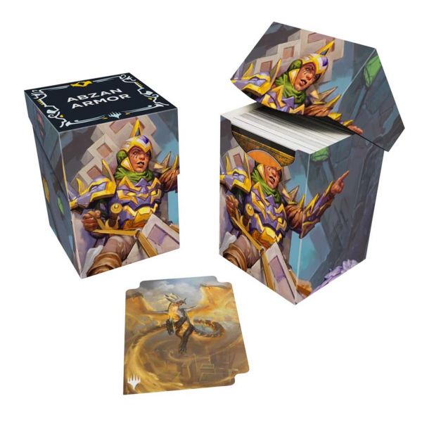 Ultra Pro Deckbox für 100+ Karten Magic The Gathering Tarkir Dragonstorm Felothar the Steadfast / Betor, Ancestor?s Voice (Abzan Armor Commander Deck)