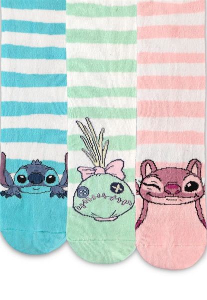 Lilo & Stitch Socken 3-er Pack Crew 39-42