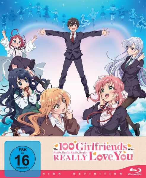 100 Girlfriends Who Really Love You 1.Staffel 01 Blu-ray mit Sammelschuber