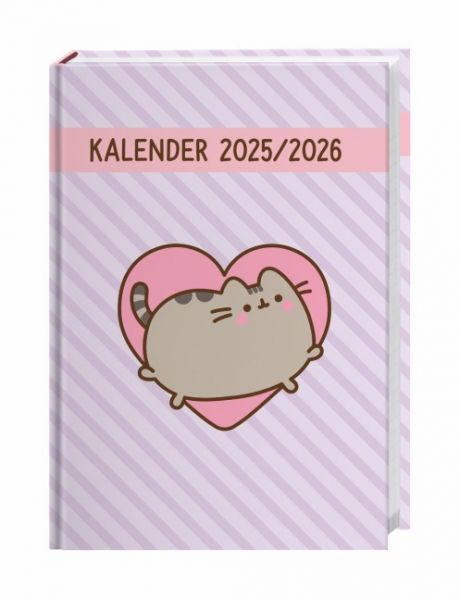 Pusheen 17-Monats-Kalenderbuch A5 2025/2026