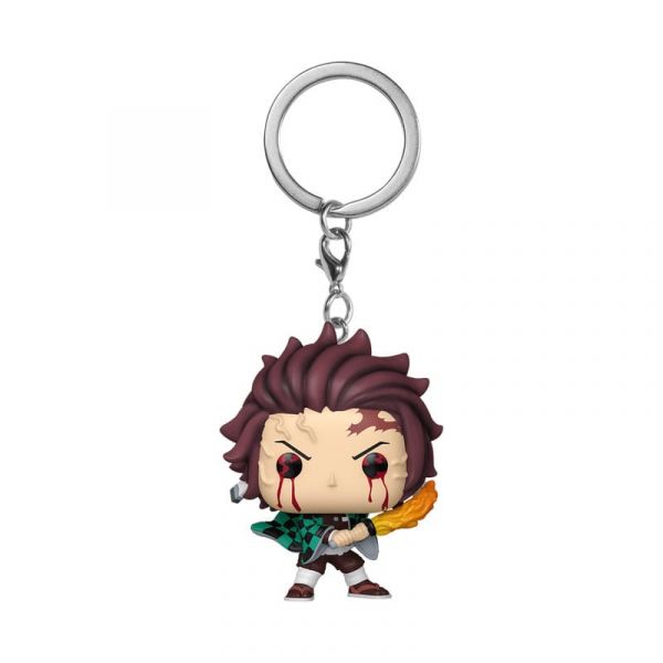 Demon Slayer Funko POP! Vinyl Schlüsselanhänger 4 cm Tanjiro (Sun Breathing)